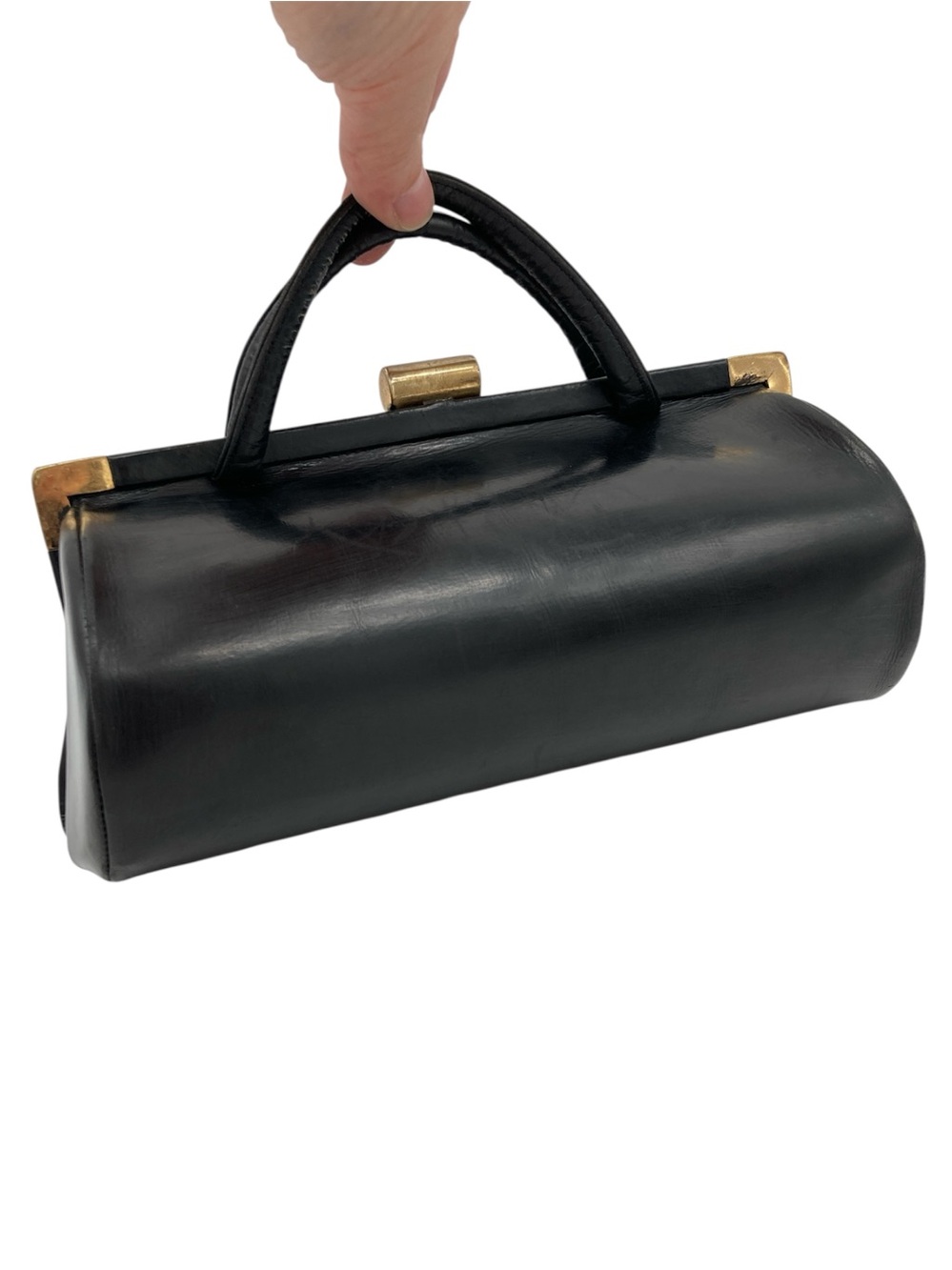 Vintage Dofan of France Calf Leather Mini Doctor Bag